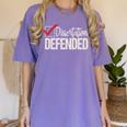Dissertation Defended PhD Graduate PhD Graduation Women's Comfort Colors T-Shirt Violet