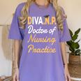 DNP Doctoral Graduation For Doctor Of Nursing Practice Women's Comfort Colors T-Shirt Violet