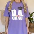 Doctor Of Arts Doctorate Graduation Son Daughter Shirt Women's Comfort Colors T-Shirt Violet