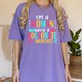 Doctorate Degree PhD Graduation PsyD Woman EdD Psychology Women's Comfort Colors T-Shirt Violet