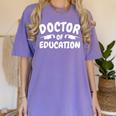 Doctorate Of Education Education Phd Gifts Graduation Gift Women's Comfort Colors T-Shirt Violet