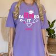 Earned It RN 2025 Nurse Graduation Nursing School Graduate Premium Tri-Blend Women's Comfort Colors T-Shirt Violet
