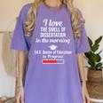 EdD Doctor Of Education Dissertation Doctorate Graduation Women's Comfort Colors T-Shirt Violet