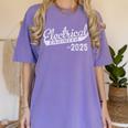 Electrical Engineer Graduation 2025 Women's Comfort Colors T-Shirt Violet
