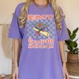 EMT Graduation Class Of 2024 Emergency Medical Tech Medic Women's Comfort Colors T-Shirt Violet