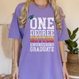 Engineering Graduation Tshirt One Degree Hotter Women's Comfort Colors T-Shirt Violet