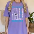 My Favorite Airman Calls Me Brother Airman Graduation Premium Tri-Blend Women's Comfort Colors T-Shirt Violet