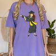 Flossing Graduation Class Of 2019 Women Women's Comfort Colors T-Shirt Violet