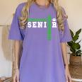 Football Senior Night Football Senior 2025 Graduation 23 Women's Comfort Colors T-Shirt Violet