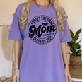 Forget The Grad Mom Survived Class Of 2025 Graduation 2025 Women's Comfort Colors T-Shirt Violet