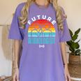 Future Audiologist Cool Audiology Student Graduation Women's Comfort Colors T-Shirt Violet