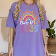 Future Class Of 2035 Preschool Graduation Pre-K Graduate Women's Comfort Colors T-Shirt Violet