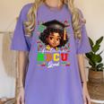 Future HBCU Grad Girl Kids Graduation HBCU College Women's Comfort Colors T-Shirt Violet