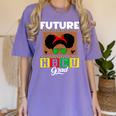 Future HBCU Grad HBCU Tomorrow Girl Graduation Kids Women's Comfort Colors T-Shirt Violet