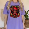 Future HBCU Grad History Girl Graduation HBCU Women's Comfort Colors T-Shirt Violet