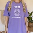Future Neurosurgeon Graduation Neurosurgeon Women's Comfort Colors T-Shirt Violet