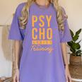 Future Psychologist In Training Psychology Graduation Women's Comfort Colors T-Shirt Violet