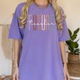 Future Teacher Educator Teacher In Progress Graduation Women's Comfort Colors T-Shirt Violet