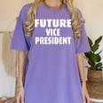 Future Vice President Graduation Women's Comfort Colors T-Shirt Violet