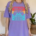 Game Over Class Of 2021 Shirt Students Graduation Women's Comfort Colors T-Shirt Violet