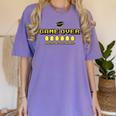 Game Over Insert 30K To Continue Graduation s Women's Comfort Colors T-Shirt Violet