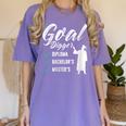 Goal Digger Diploma Master s Bachelor s Master Graduation Women's Comfort Colors T-Shirt Violet