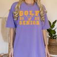 Golf Senior Night Golf Senior 2025 Graduation 14 Women's Comfort Colors T-Shirt Violet