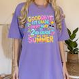 Goodbye 1st Grade To 2nd But First Summer Graduation Women's Comfort Colors T-Shirt Violet