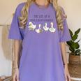 Goose Phlebotomy Technician Graduation Lab Week 2026 Women's Comfort Colors T-Shirt Violet
