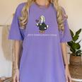 Goose Silly Lawyer Law School Graduation Future Lawyer Women's Comfort Colors T-Shirt Violet