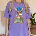 Graduate Kangaroo Class Of 2025 Kids Graduation Women's Comfort Colors T-Shirt Violet