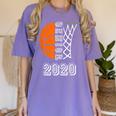 Graduate Senior Class 2020 Graduation Basketball Player Women's Comfort Colors T-Shirt Violet