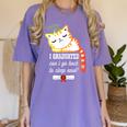 I Graduated Can I Go Back To Sleep Now Graduation Women's Comfort Colors T-Shirt Violet