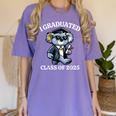 I Graduated Graduate Class Of 2025 Koala Graduation Women's Comfort Colors T-Shirt Violet