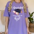 I Graduated Life Is Gonna Be Easy Now Right Graduation Women's Comfort Colors T-Shirt Violet