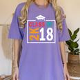 Graduation 2018 Class Of 2018 2K18 Tshirt Women's Comfort Colors T-Shirt Violet