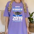 Graduation 2019 TShirt Proud Dad Of Senior Women's Comfort Colors T-Shirt Violet