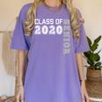 Graduation 2020 Class Of 2020 Senior Women's Comfort Colors T-Shirt Violet