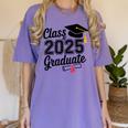 Graduation 2025 Senior 2025 Class Of 2025 Graduate Women's Comfort Colors T-Shirt Violet