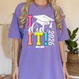 I Did It Graduation 2026 Graduate Class Of 2025 Senior 26 Women's Comfort Colors T-Shirt Violet