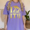 I Did It Graduation 2026 Graduate Class Of 2026 Senior 26 Women's Comfort Colors T-Shirt Violet