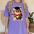 Graduation Cat Class Of 2023 Women's Comfort Colors T-Shirt Violet