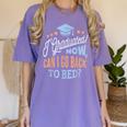 GRADUATION CLASS 2019 Now Back To Bed Senior Graduate Women's Comfort Colors T-Shirt Violet