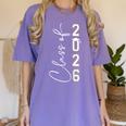 Graduation Class Of 2026 Women's Comfort Colors T-Shirt Violet