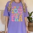 In My Graduation Era Class Of 2025 School Graduation Women's Comfort Colors T-Shirt Violet