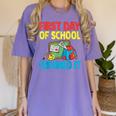 Graduation First Day Of School Crushed It Women's Comfort Colors T-Shirt Violet