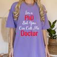 Graduation Gifts For Doctor Him Or Her Tee Shirt Women's Comfort Colors T-Shirt Violet