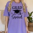 Graduation Grad Squad Women's Comfort Colors T-Shirt Violet