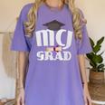 Graduation Masters Criminal Justice Premium Tri-Blend Women's Comfort Colors T-Shirt Violet