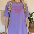 Graduation Senior Things 2024 Graduate Back To School Women's Comfort Colors T-Shirt Violet